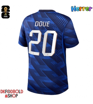 Frankrig Desire Doue #20 Hjemmebanetrøje VM 2026 Kort ærmer